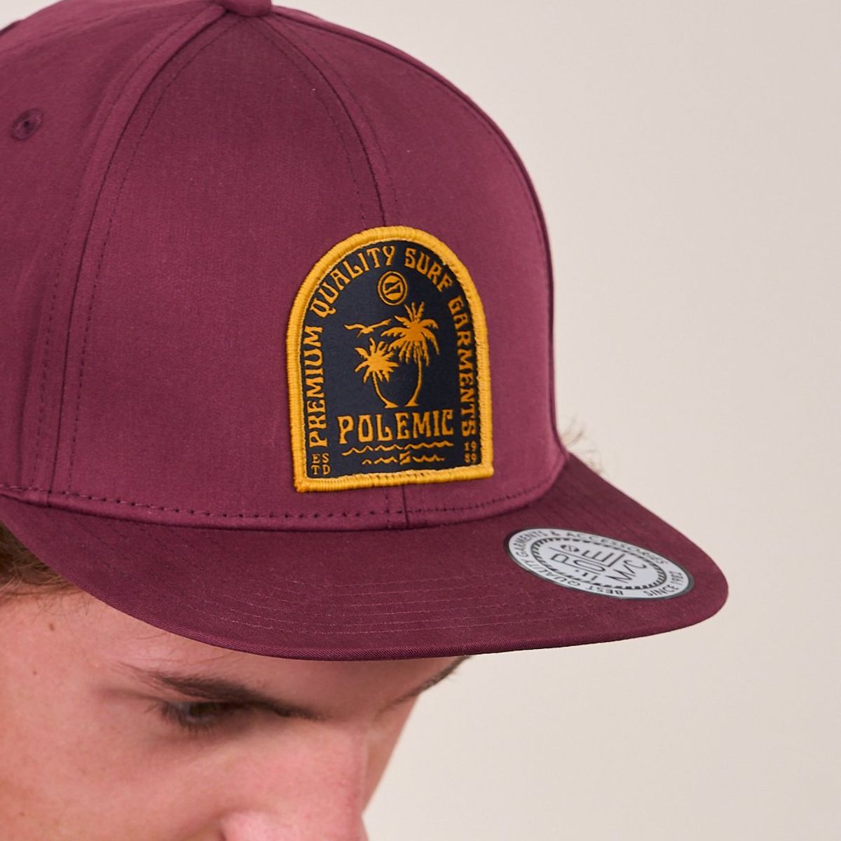 POLEMIC - Jockey Hombre Flap Cap VV0666 Polemic.