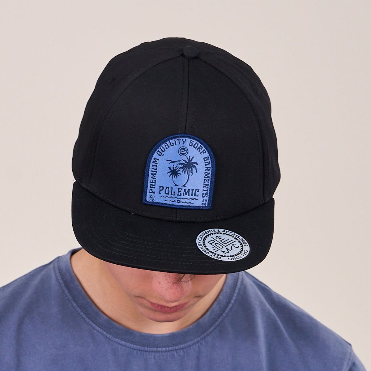 POLEMIC - Jockey Hombre Flap Cap VV0666 Polemic.