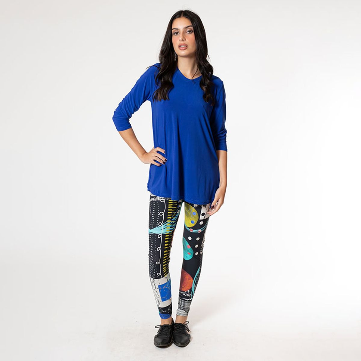 NATALIA SEGUEL - Polera Paula Azulino Natalia Seguel