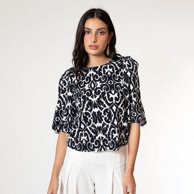 Imagen 2 del producto Polera Abril Manga Corta Tribal