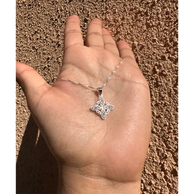 Imagen 2 del producto Collar Nudo De Brujas Proteccion Plata Fina Con Microcircon