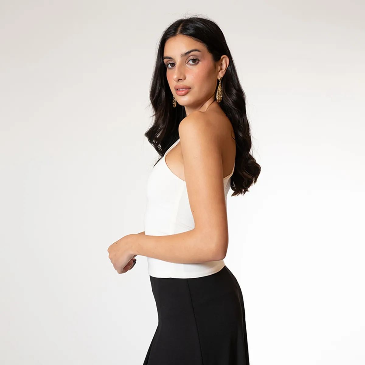 NATALIA SEGUEL - Polera Ema Blanco Natalia Seguel