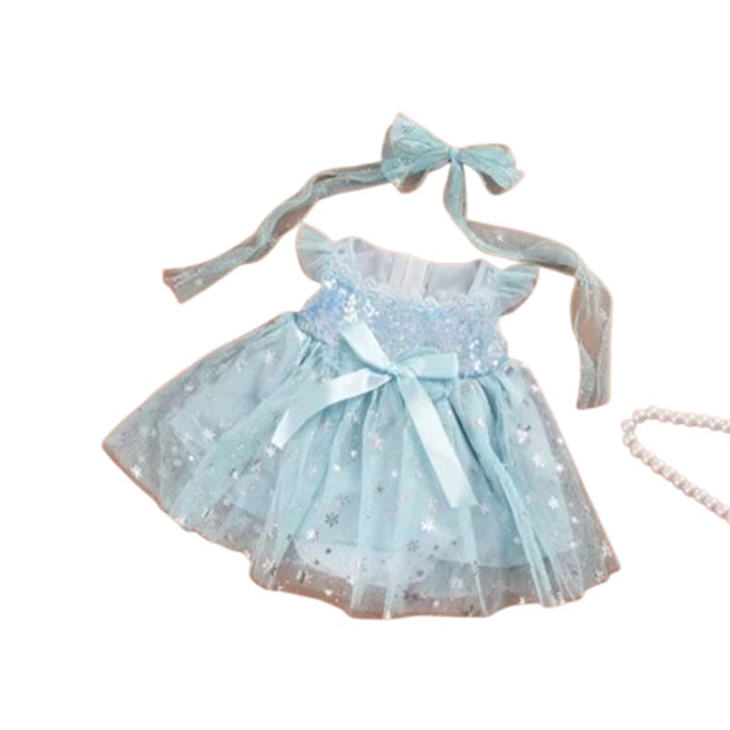 GENERICO - Ajuar para muñeca Reborn 55cm- 4 pzs-celeste