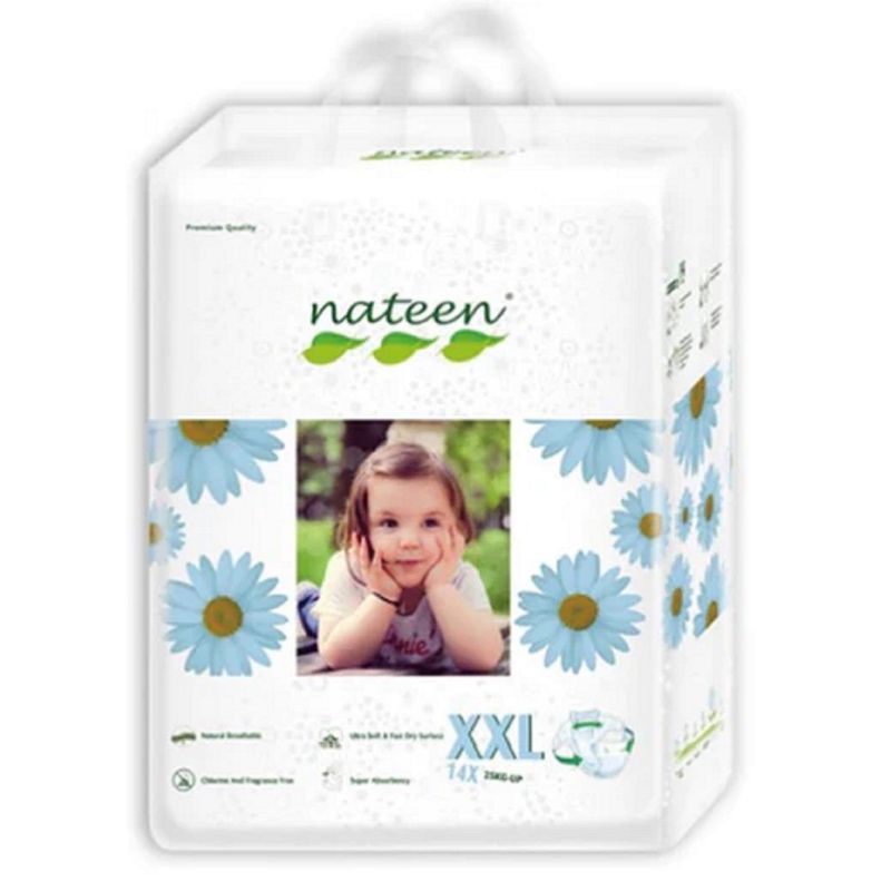 NATEEN - Pañal Ecológicos Nateen Premium XXL 112 unidades