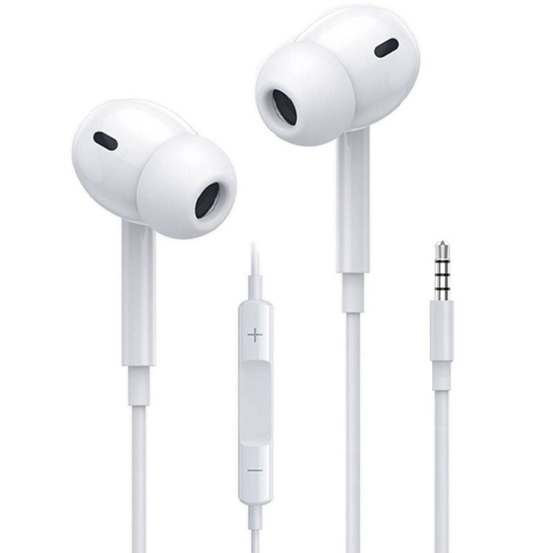 TECNOLAB - Audífonos 35mm In-Ear Color Blanco - SC
