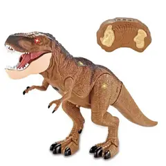 GENERICO - DINOSAURIO CONTROL REMOTO GRAN TIRANOSAURIO REX LUZ SONIDO