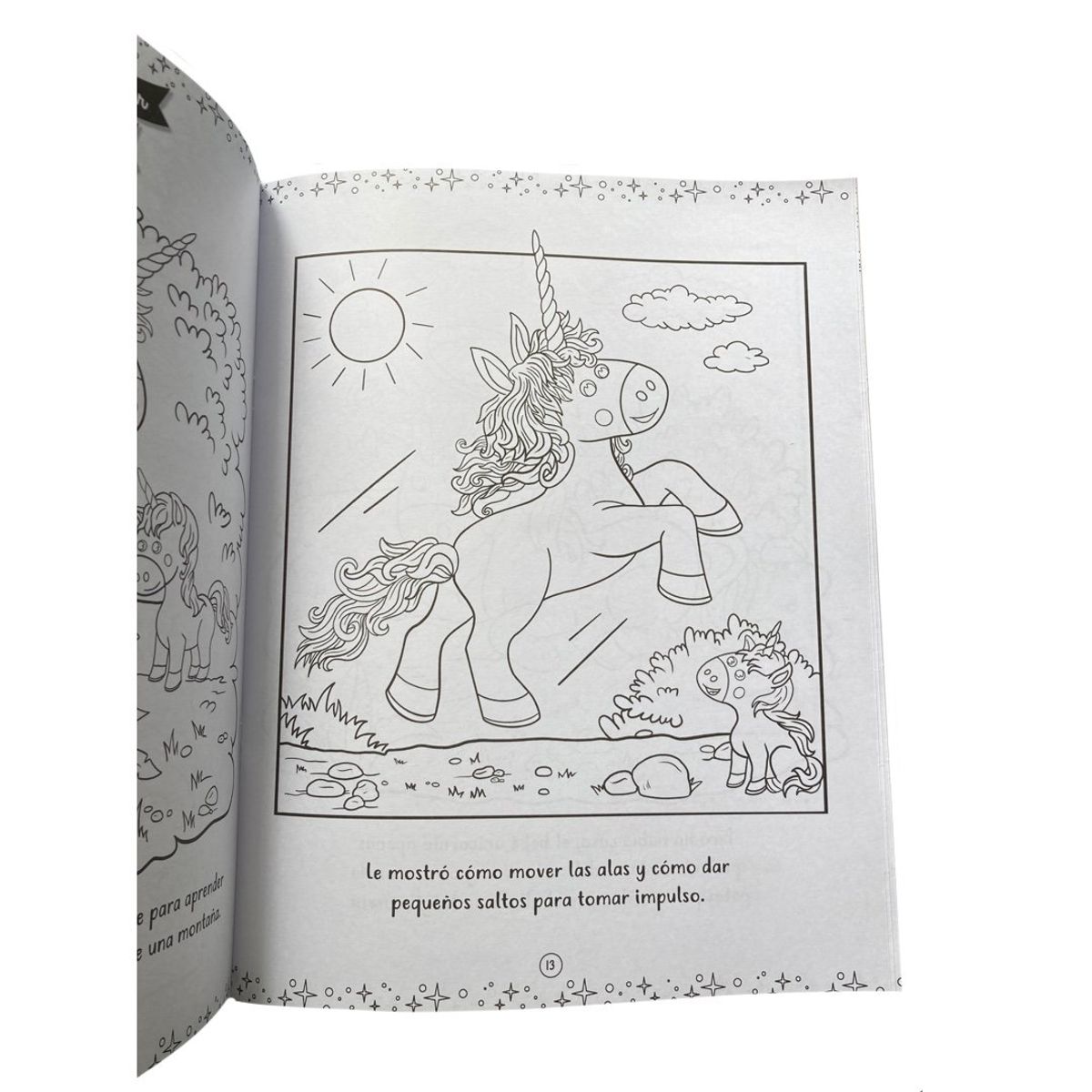BEASCOA - Libro para colorear - Diverlibros - Unicornios mágicos + Set lápices pastel