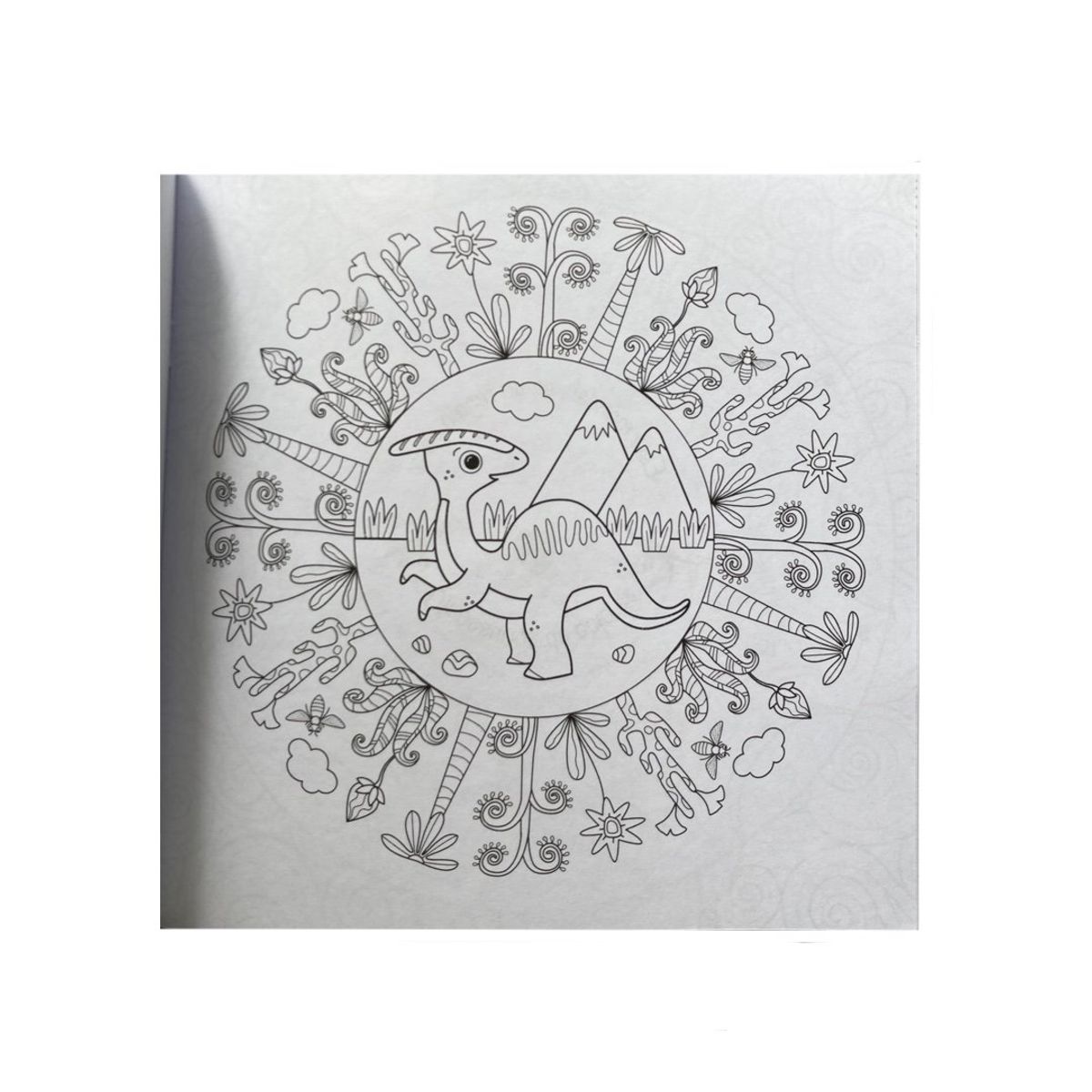 BEASCOA - Libro - Mis primeros mandalas - Dinosaurios de colores