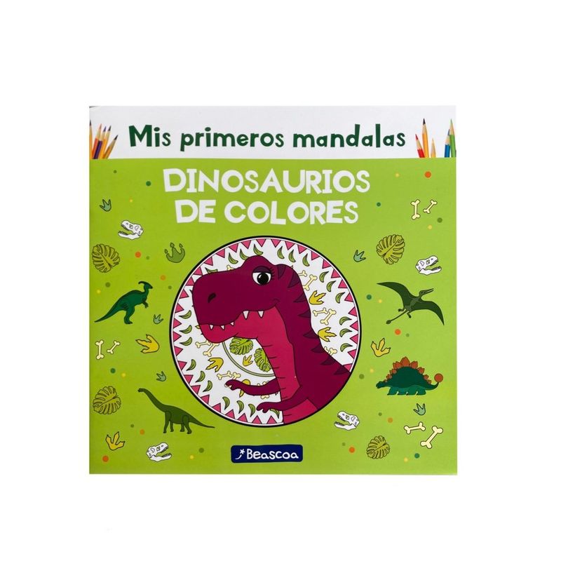 BEASCOA - Libro - Mis primeros mandalas - Dinosaurios de colores