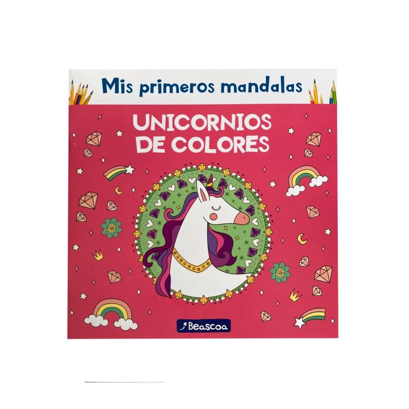 BEASCOA - Libro - Mis primeros mandalas - Unicornios de colores