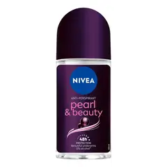NIVEA - DESODORANTE ROLLON PEARL & BEUTY BLACK X 50 ML