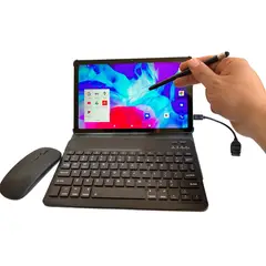 GENERICO - Tablet P98 Alta Gama 2K Potente Octa Core 2.0Ghz 8GB RAM 128 ROM WIFI BT Teclado Mouse