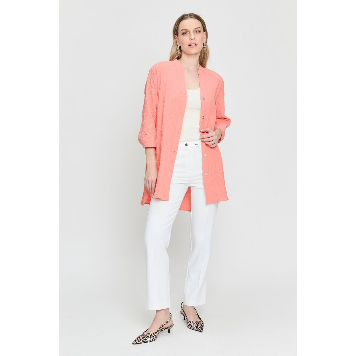 ASH - Tapado Abierto Coral Mujer Ash