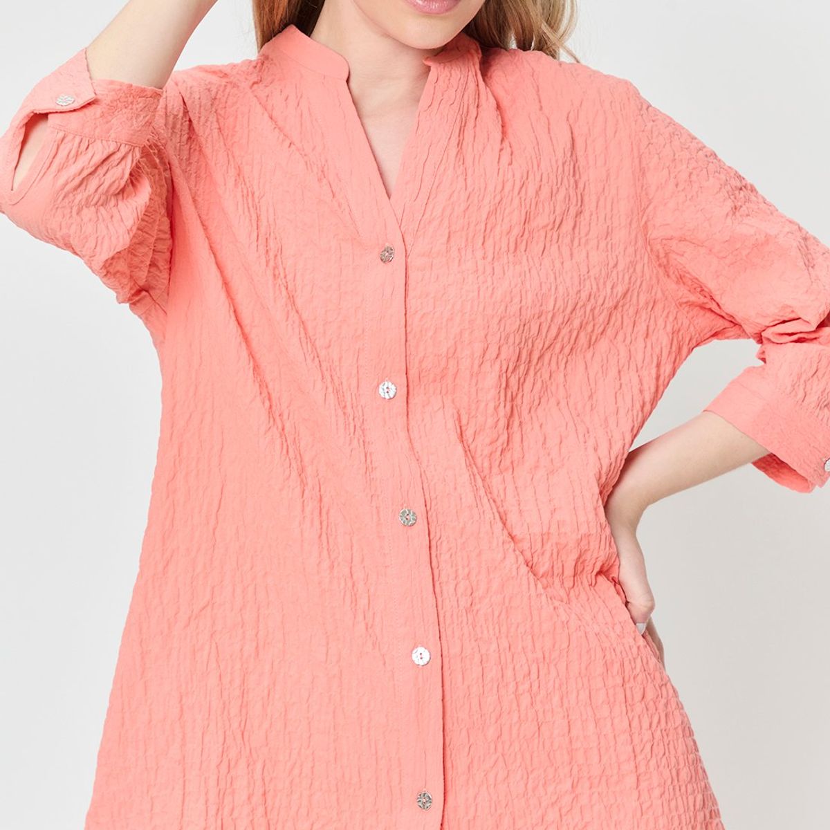 ASH - Tapado Abierto Coral Mujer Ash