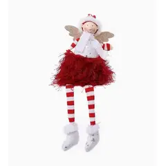 GENERICO - Muñeco Elfos Adorno Navidad Medidas 11X33Cm