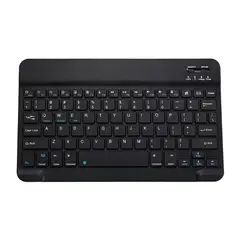 GENERICO - Teclado Bluetooth para Tablet de 7 a 9 pulgadas Negro