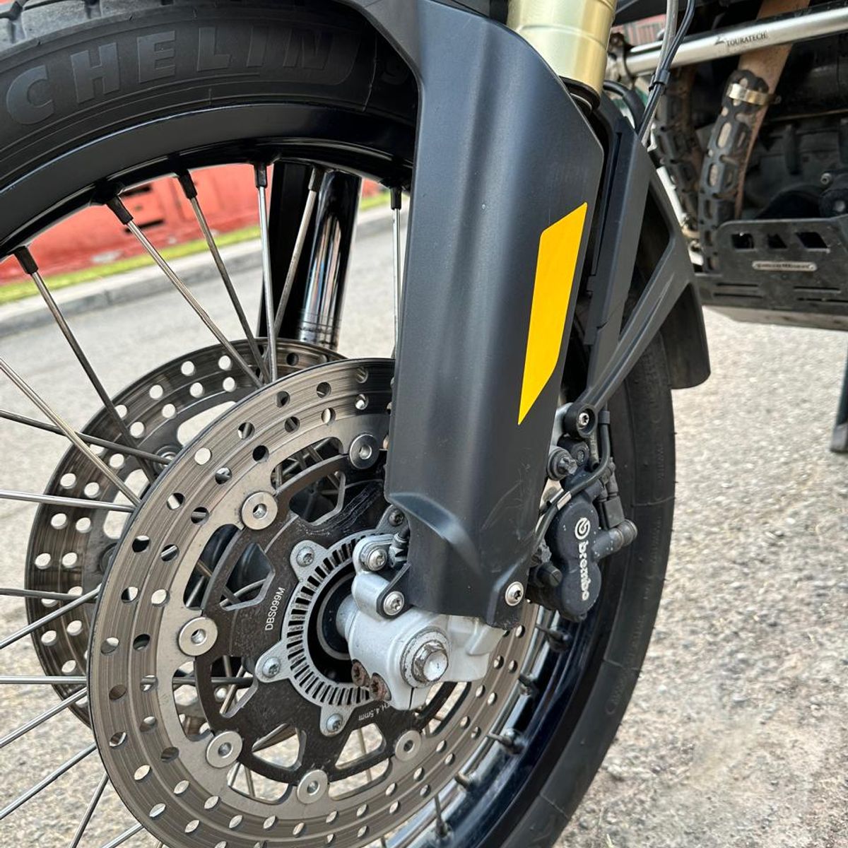 GENERICO - Stickers Adhesivos Reflectantes Para Moto Kit Revisión Técnica