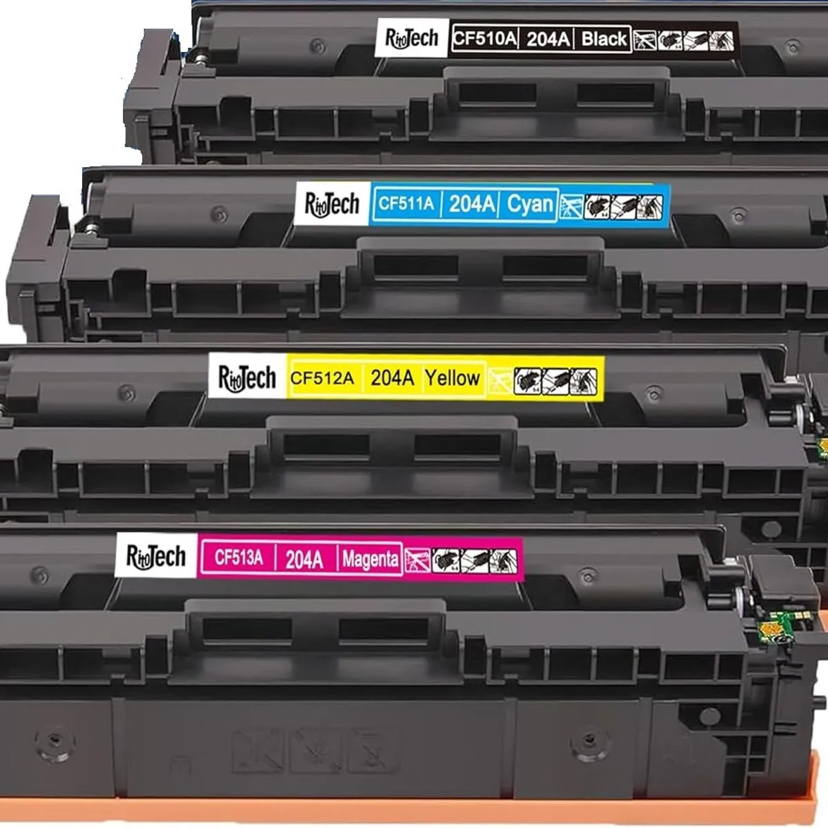 PREMIUM - Toner 204a Set 04 Colores Compatible con M154 MFP M180 MFP M181