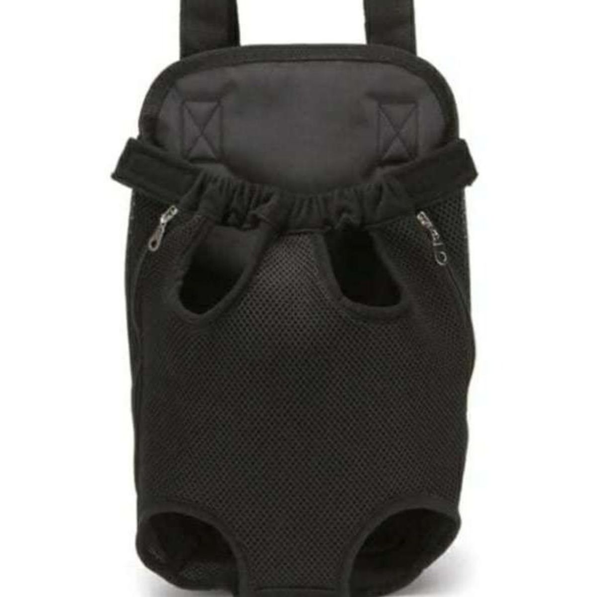 GENERICO - Bolso Transportador Para Mascota Pecho Espalda Talla M Negro