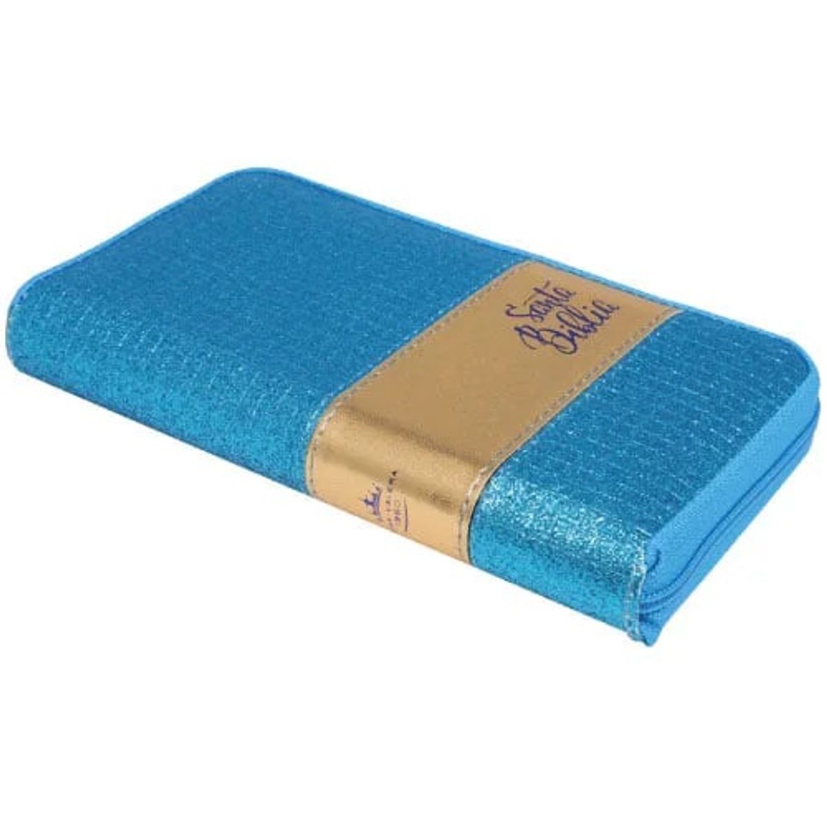 SOCIEDAD BIBLICA CHILENA - Biblia RVR1960 portátil  con cierre turquesa