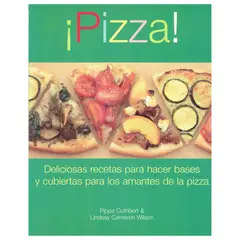 GENERICO - Libro ¡Pizza Deliciosas recetas con bases y cubiertas para amantes de la pizza