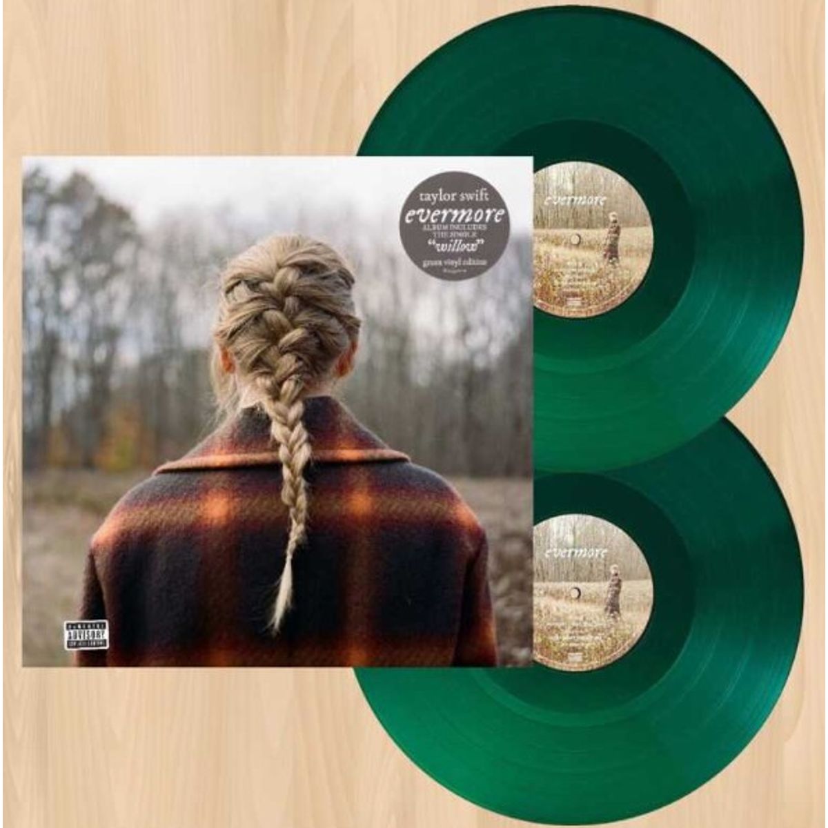 GENERICO - Taylor Swift  Evermore Vinilo doble de color