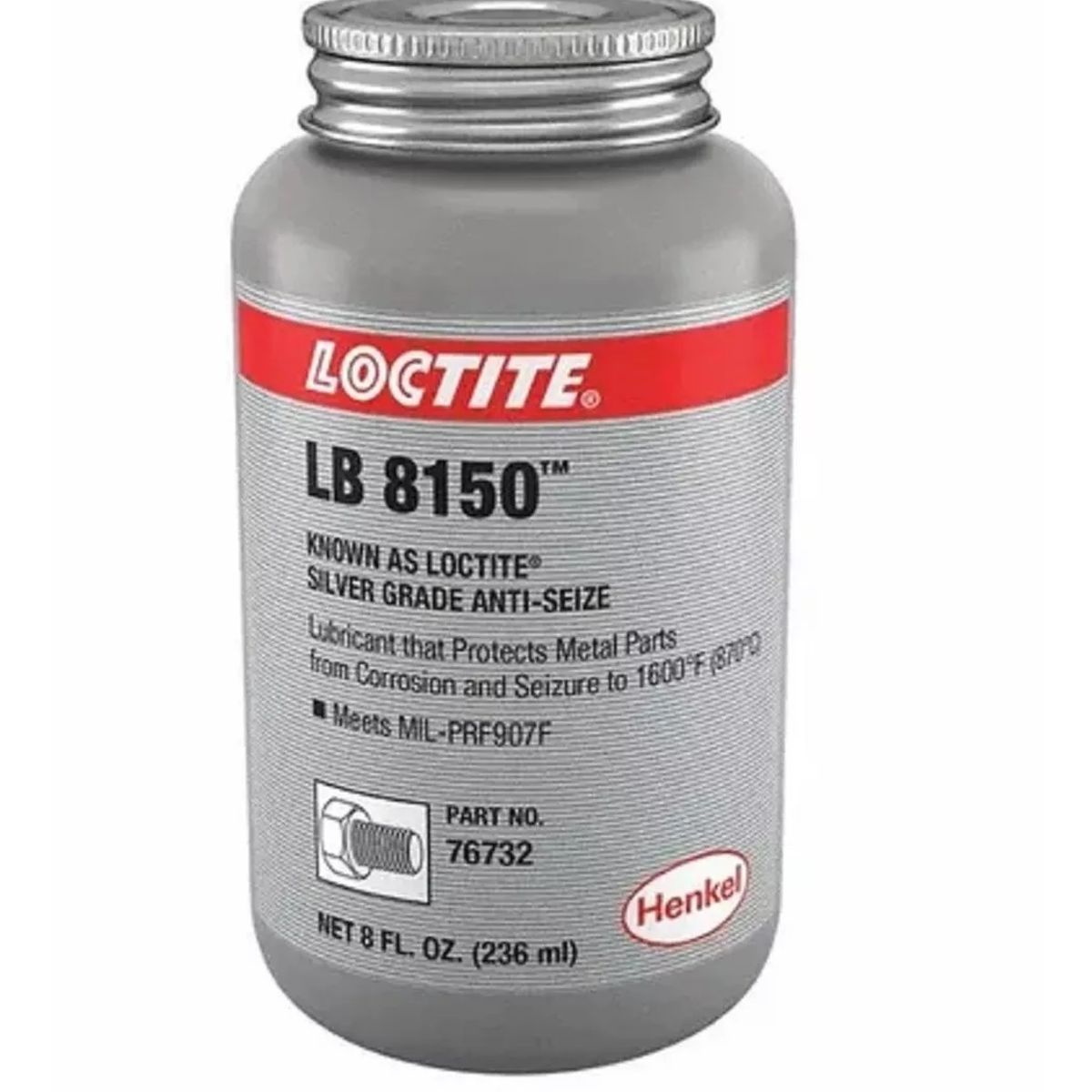 LOCTITE - Loctite Lb 8150 Montaje Silver Grade Anti-seize 236 ml