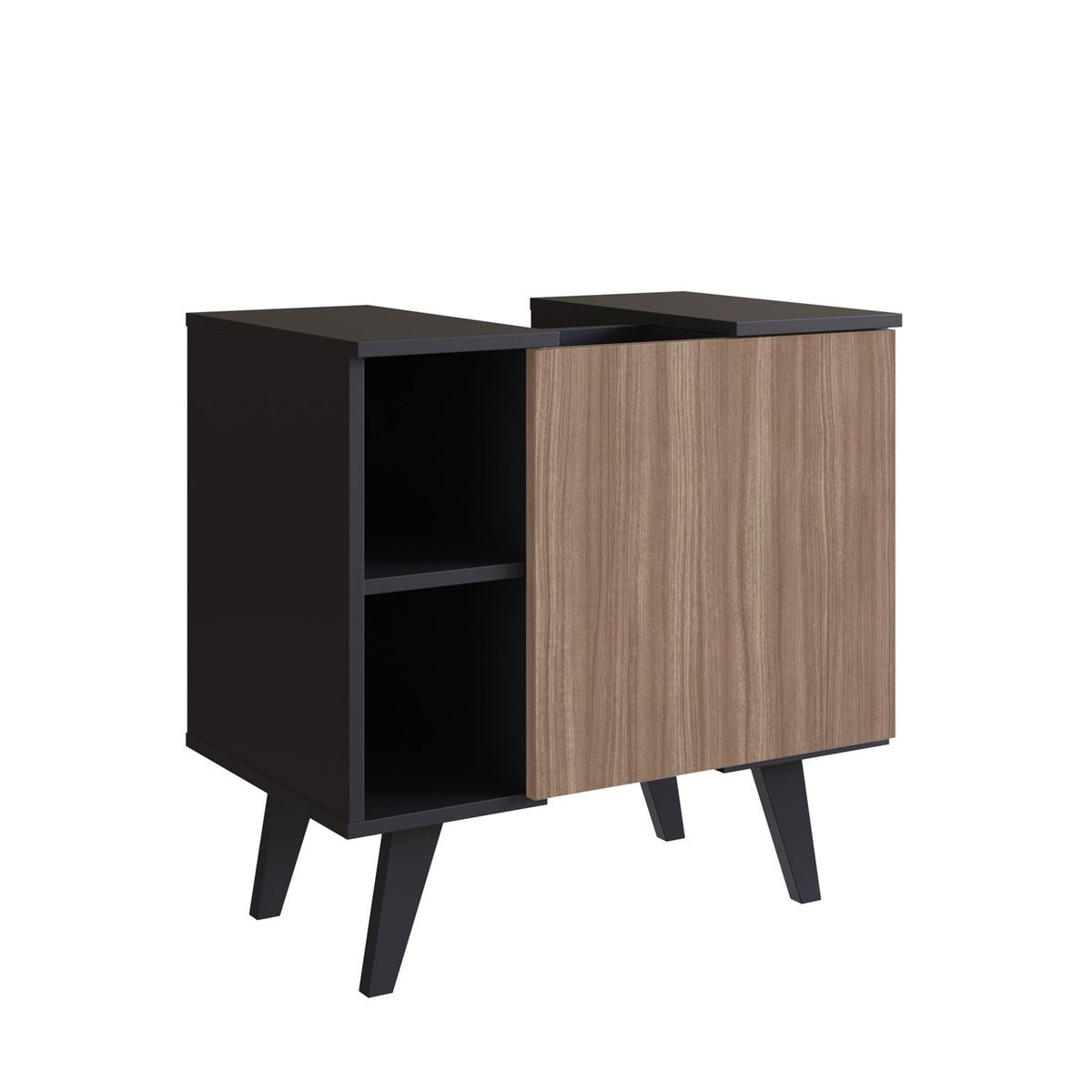 Vanitorio Lavamanos Nova Negro Castaño B86088, marca DF HOME - Foto 2