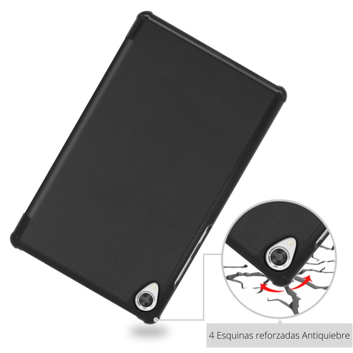 GENERICO - Funda Carcasa Para Tablet Lenovo M8 TB-8505 Morado