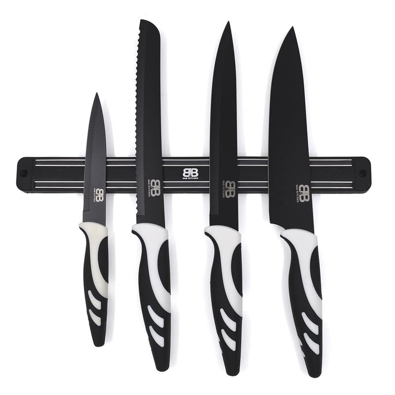B&B - Set de 4 Cuchillos con Barra Magnética B&B Kitchen BB-2417