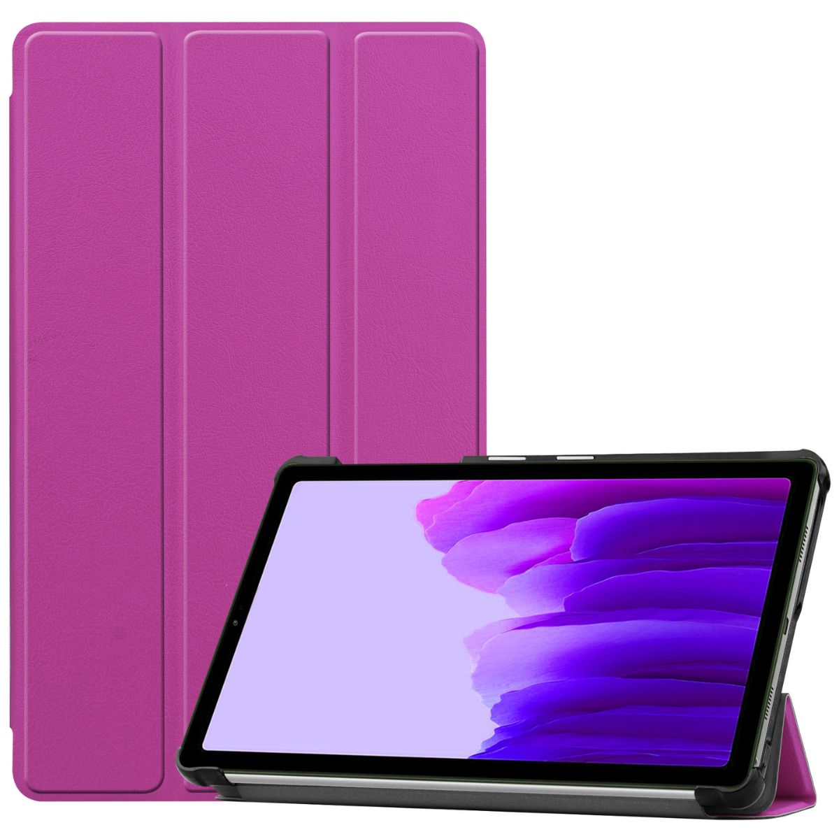 GENERICO - Funda Para Tablet Samsung A7 Lite 8,7 Sm-t220 T225 Purple