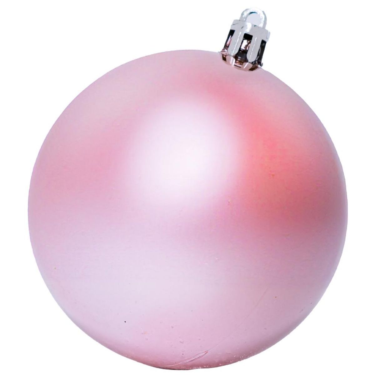 PROPLASTIC - Set esferas 8 cms color rosa