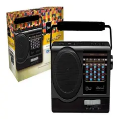 MLAB - Radio Retro Viterbo 9145 Bluetooth Usb Fm Negro