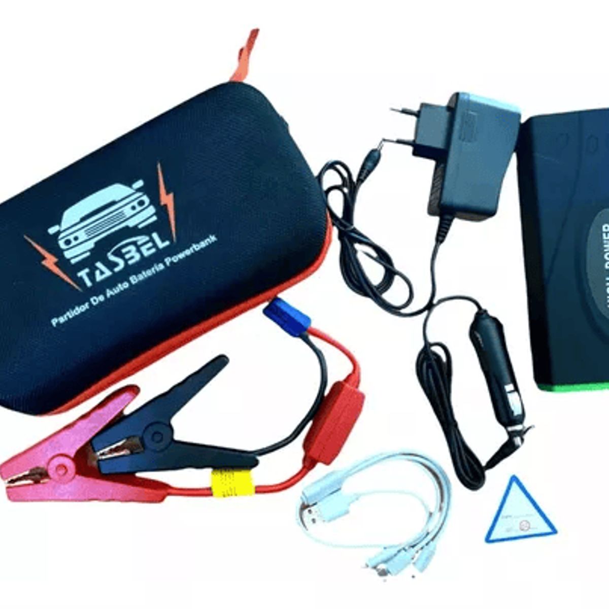 GENERICO - Partidor De Bateria Para Auto + Cargador