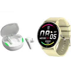 LENOVO - ZL02D reloj inteligente deportivo + combo XT92 -Amarillo