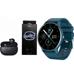 XIAOMI - ZL02D reloj inteligente deportivo+combo RedMi Buds3Lite-Azule