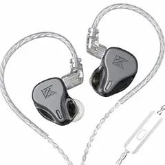 KZ - DQ6 Dynamic Bass Auriculares con cable Con micrófono-Gris