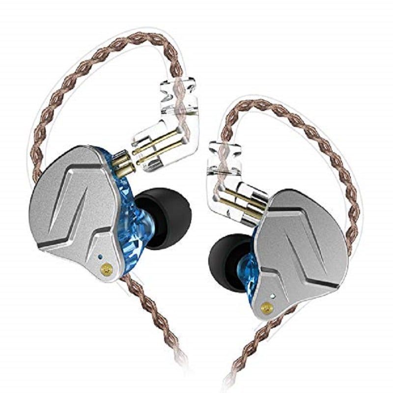 KZ - KZ ZSN Pro Dynamic Bass Auriculares con cable sin micrófono - Azul