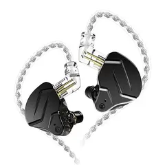 KZ - ZSN Pro X Dynamic Bass Auriculares con cable sin micrófono-Negro