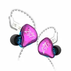 KZ - ZST X Dynamic Bass Auriculares con cable sin micrófono-Púrpura
