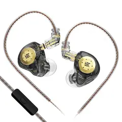 KZ - EDX Pro Dynamic Bass Auriculares con cable Con micrófono-Negro