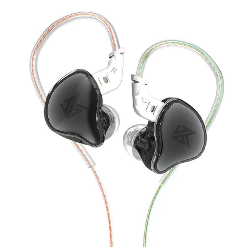 KZ - KZ EDC Dynamic Bass Auriculares con cable sin micrófono-Negro