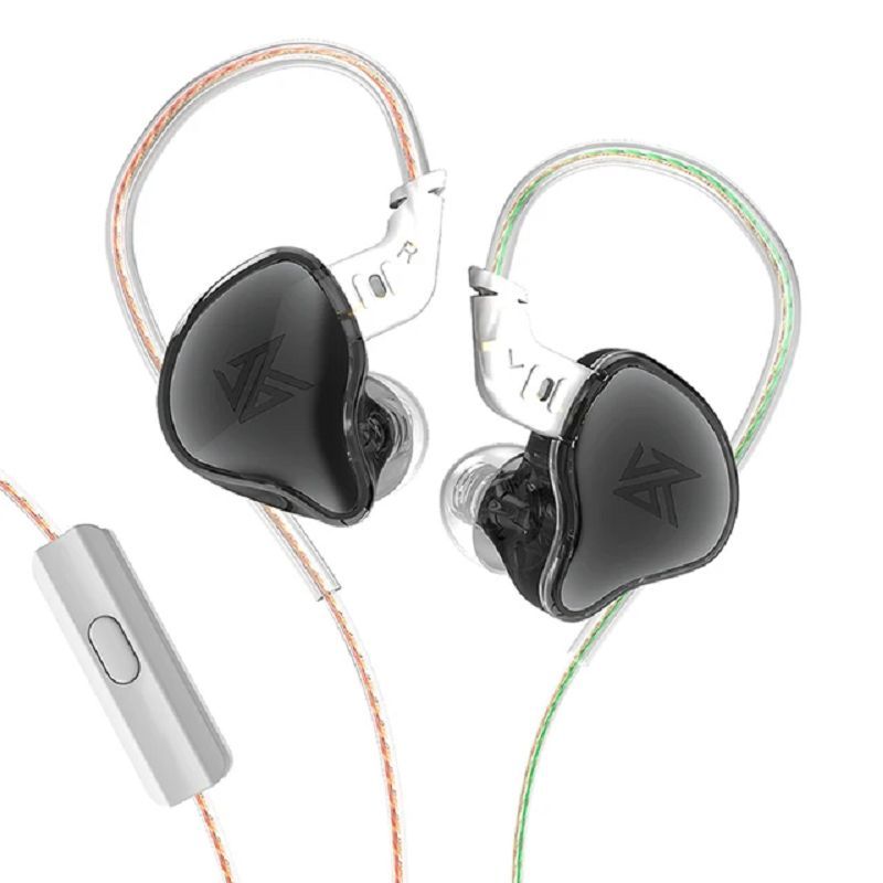 KZ - KZ EDC Dynamic Bass Auriculares con cable Con micrófono-Negro