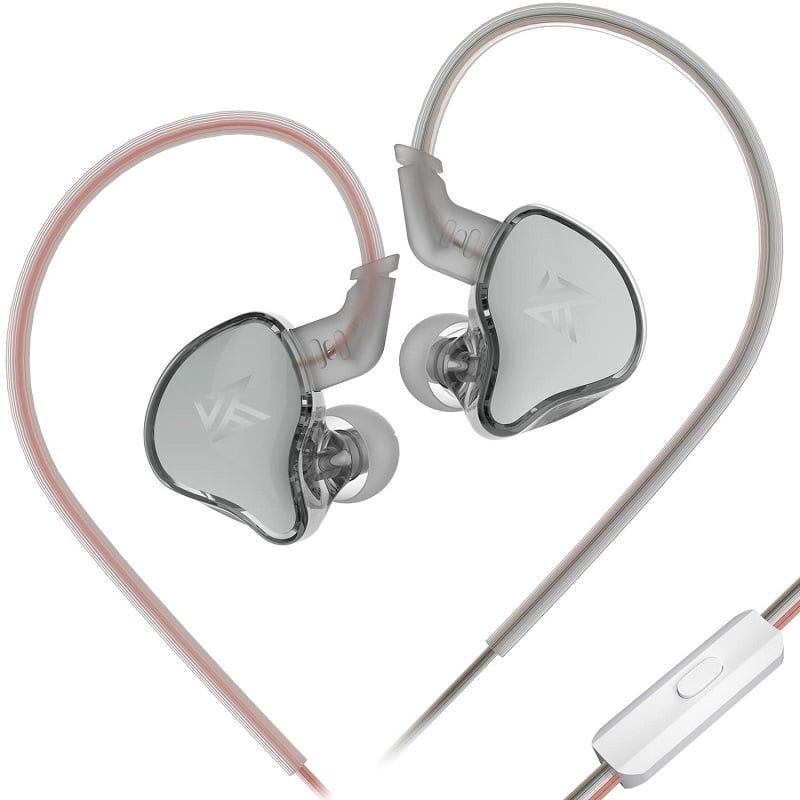 KZ - KZ EDCX Dynamic Bass Auriculares con cable Con micrófono-Gris