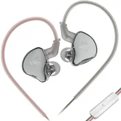 KZ - EDCX Dynamic Bass Auriculares con cable Con micrófono-Gris