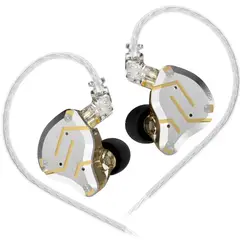 KZ - ZS10 Pro Dynamic Bass Auriculares con cable sin micrófono-Dorado