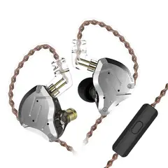 KZ - ZS10 Pro Dynamic Bass Auriculares con cable Con micrófono-Negro