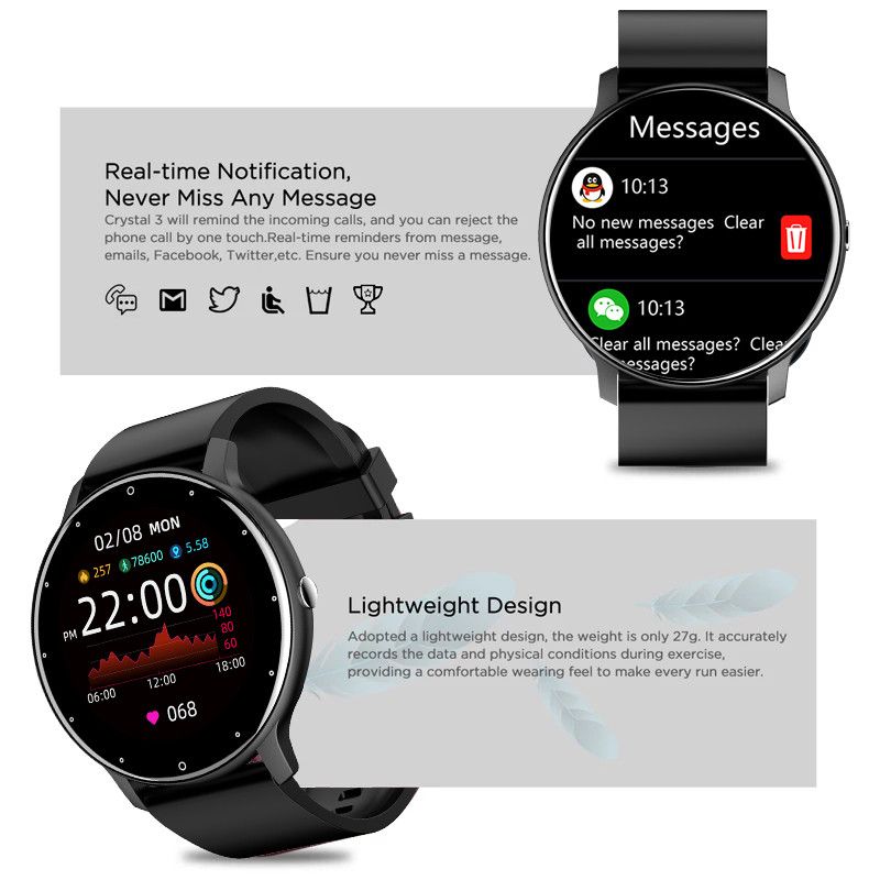 XIAOMI - Xiaomi Redmi AIRDOTS2 Auricular Bluetooth+Smartwatch ZL02D Negro