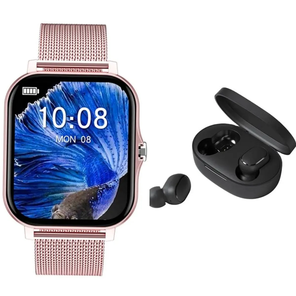 XIAOMI - Olika Smartwatch+Xiaomi Airdots2 Audifonos Inalámbricos Bluetooth