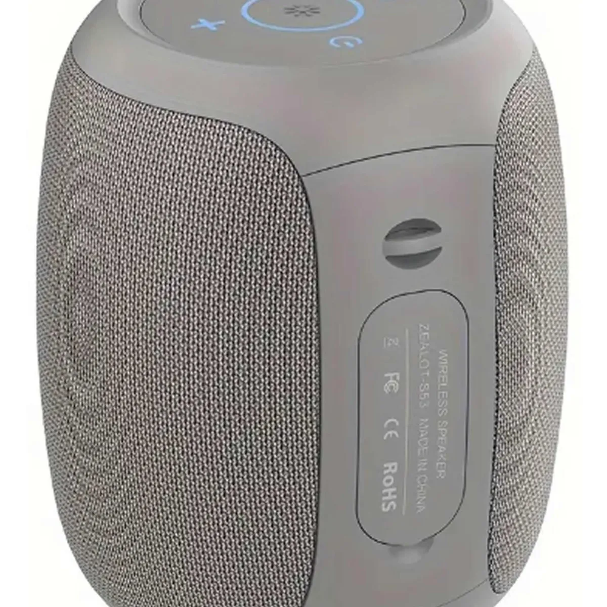 DECORACION CREATIVA - Zealot S53 Parlante Profesional compacto Gris 24horas 10w